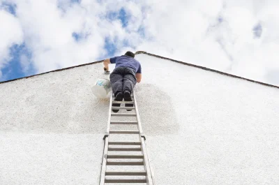 Peinture extérieure à Dambron — façades et ravalement